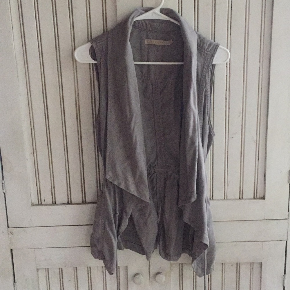 Gray vest